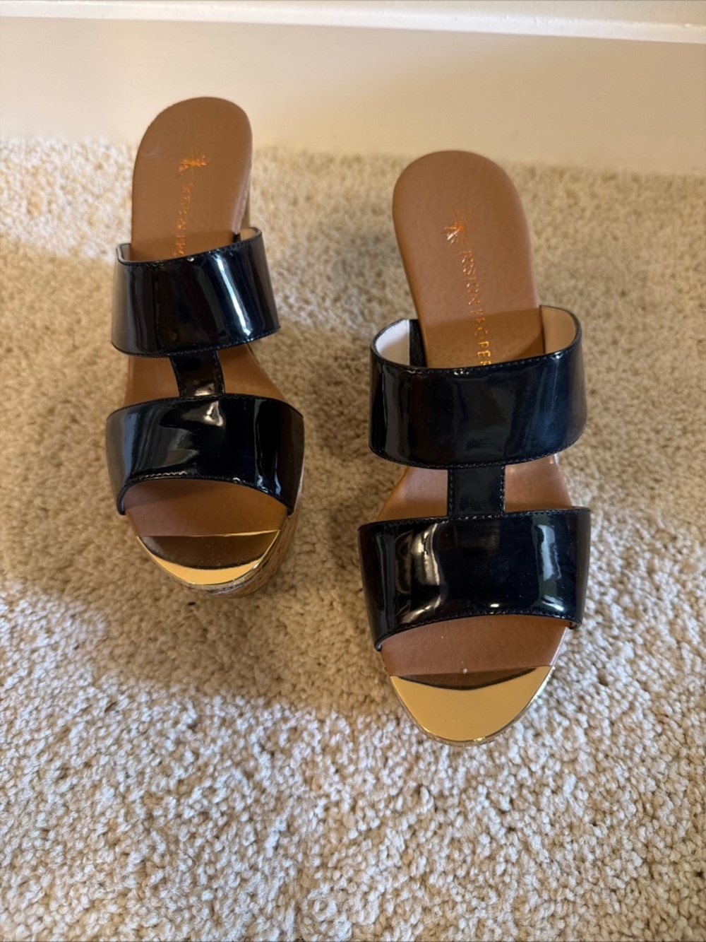 Boston Proper Banded Wedges BRAND NEW